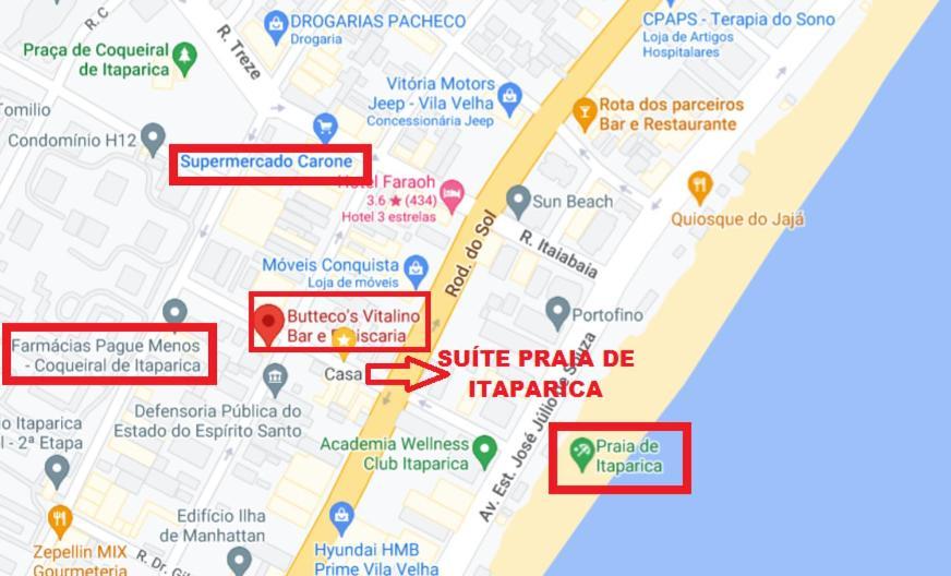Suite Praia De Itaparica 维拉维尔哈 外观 照片